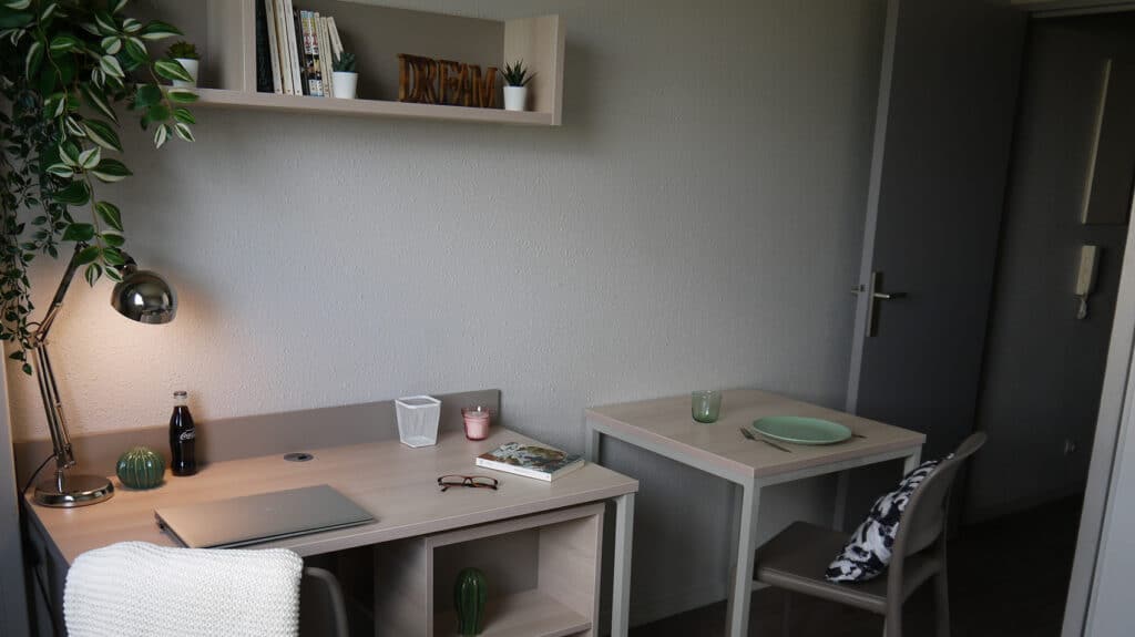 Résidence Fac-Habitat Saint-Exupery : Salon