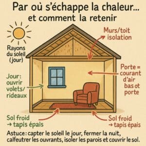 Smerra : par où s'échappe la chaleur