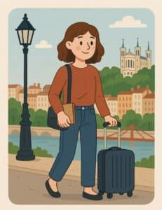 Smerra : Léa, 21 ans, stage à Lyon