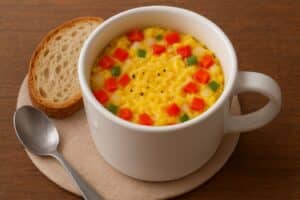 Smerra : omelette poivron mug