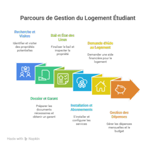Smerra : parcours de gestion du logement étudiant