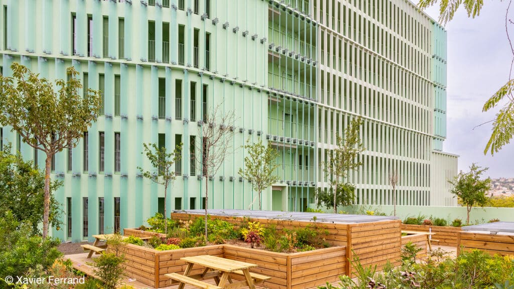 Résidence étudiante Fac-Habitat Emile Sauvaigo Rooftop